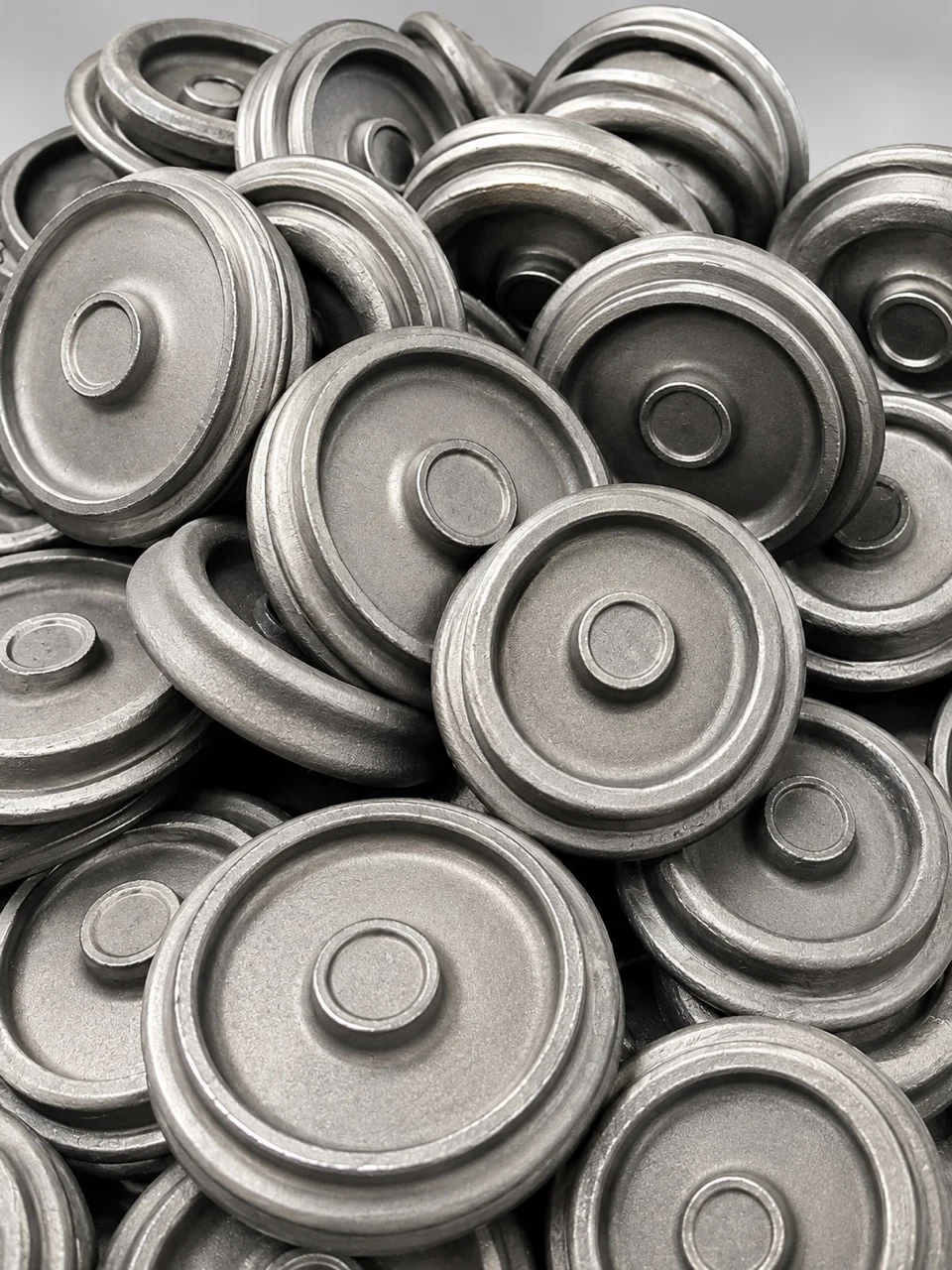 Representative forged wheel blanks